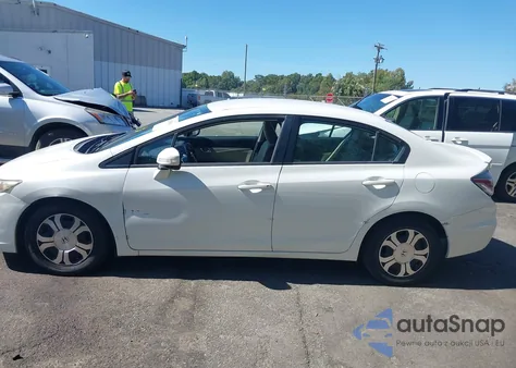 2013 Honda Civic Hybrid from USA, damaged, VIN 19XFB4F28DE200089